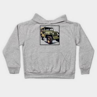 Jeep Willys Kids Hoodie